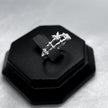 #AD400 - Anillo De Mariposa De Plata - IC1.4