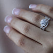 #AL108 - Alianza/Anillo Doble De Plata - IP4.8