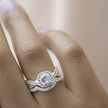 #AL108 - Alianza/Anillo Doble De Plata - IP4.8