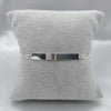 #ESC234 - Esclava Cartier Diamanta De Plata - 080 - 2.5 mm - CE4.9