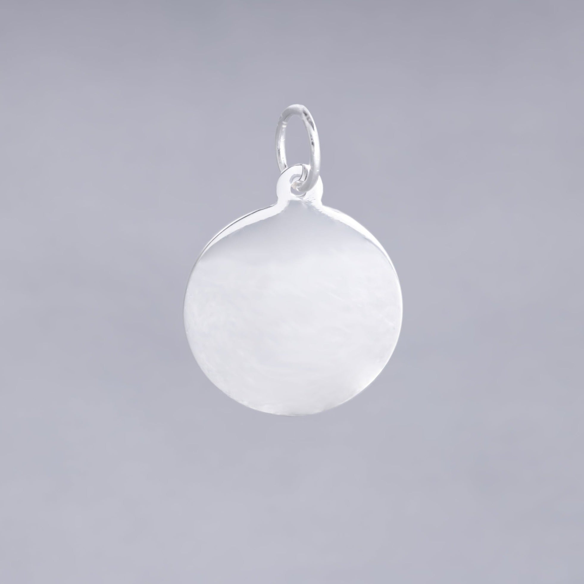 #HE118 - Placa Circular De Plata