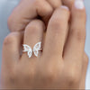 #AD139 - Anillo De Mariposa Ajustable - PU2.6