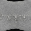#T111 - Tobillera Con Corazones - F2.7
