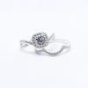 #AL108 - Alianza/Anillo Doble De Plata - IP4.8