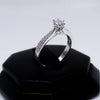 #AD353 - Anillo Solitario Piedra Zirconia Plata - F2.1