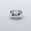 #AG123 - Argolla Diamantada - 6 mm - ZC2.6