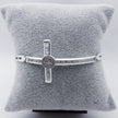 #PA216 - Pulsera De Cruz Con San Benito - ZC9.0