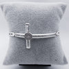 #PA216 - Pulsera De Cruz Con San Benito - ZC9.0