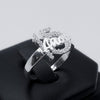 #AD362 - Anillo De 15 años/XV's Piedra Zirconia Plata - F2.6