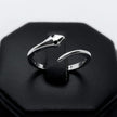 #AD176 - Anillo De Serpiente Ajustable Plata - ZC1.6