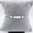 #ESC136 - Esclava Barbada Plata - 080 - 3 mm - CE3.6