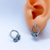 #BRO101 - Broquel Con Aros De Chapa De Rodio
