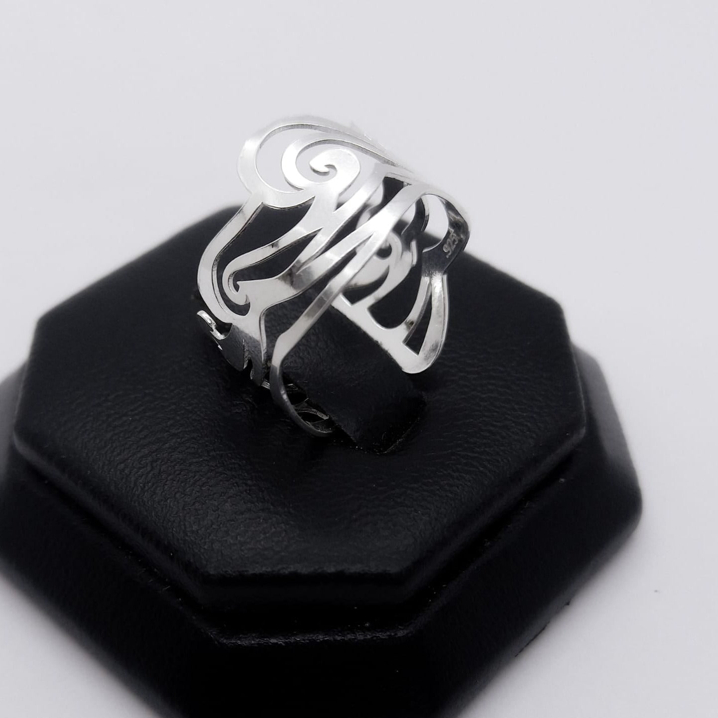 #AD125 - Anillo Ajustable Olas De Mar - LL2.0