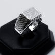 #AC112 - Anillo Caballero con Piedras - IP6.7