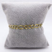 #PO10103 - Pulso Cartier Abierto Diamantado Con Rodio 150 De Oro 10k - 6 mm - J02/6.3