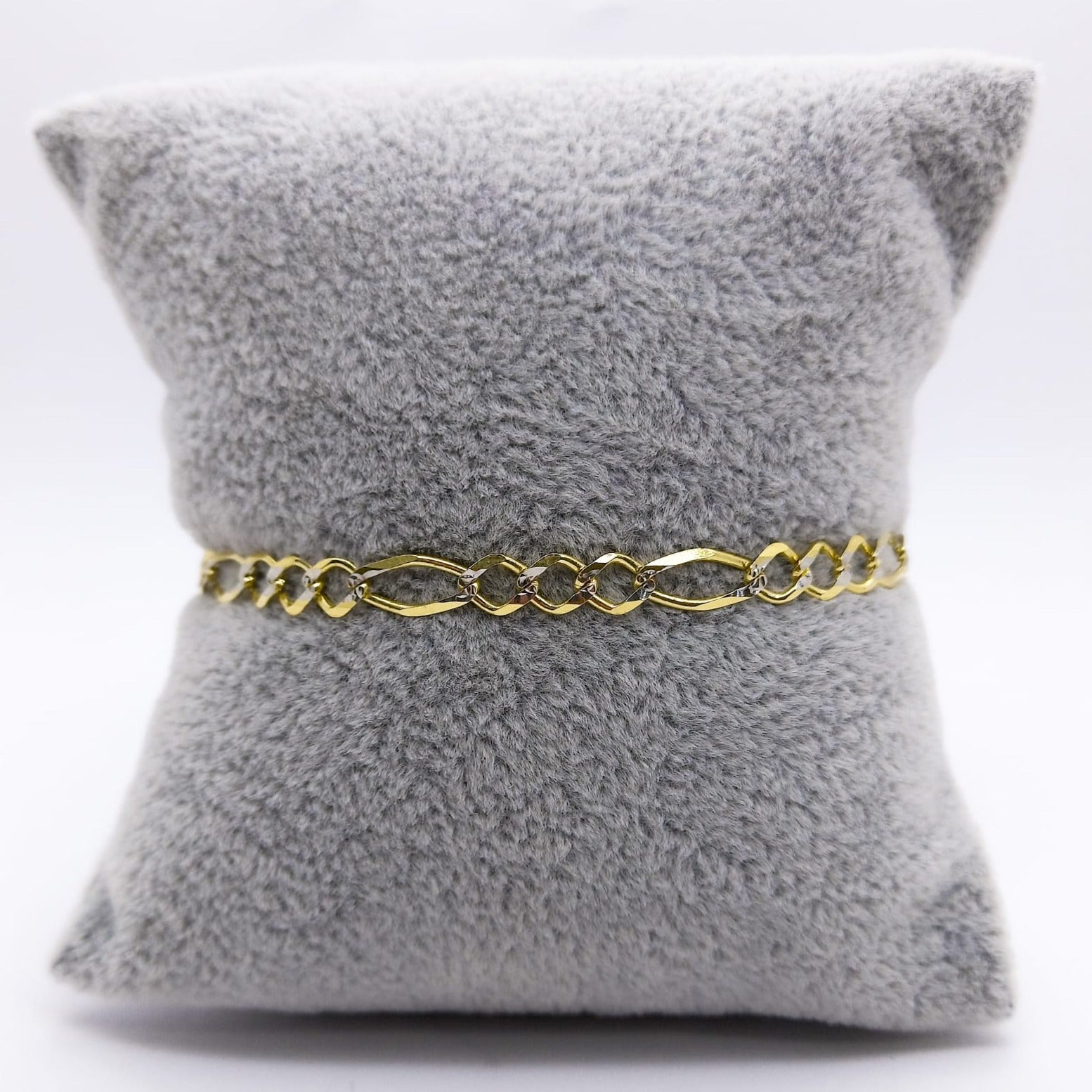 #PO10102 - Pulso Cartier Abierto Diamantado Con Rodio 100 De Oro 10k - 5 mm - J02/4.2