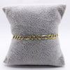 #PO10102 - Pulso Cartier Abierto Diamantado Con Rodio 100 De Oro 10k - 5 mm - J02/4.2