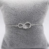 #PA177 - Pulsera Con Infinito Y Corazón - PU2.2