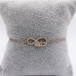#PA177 - Pulsera Con Infinito Y Corazón - PU2.2