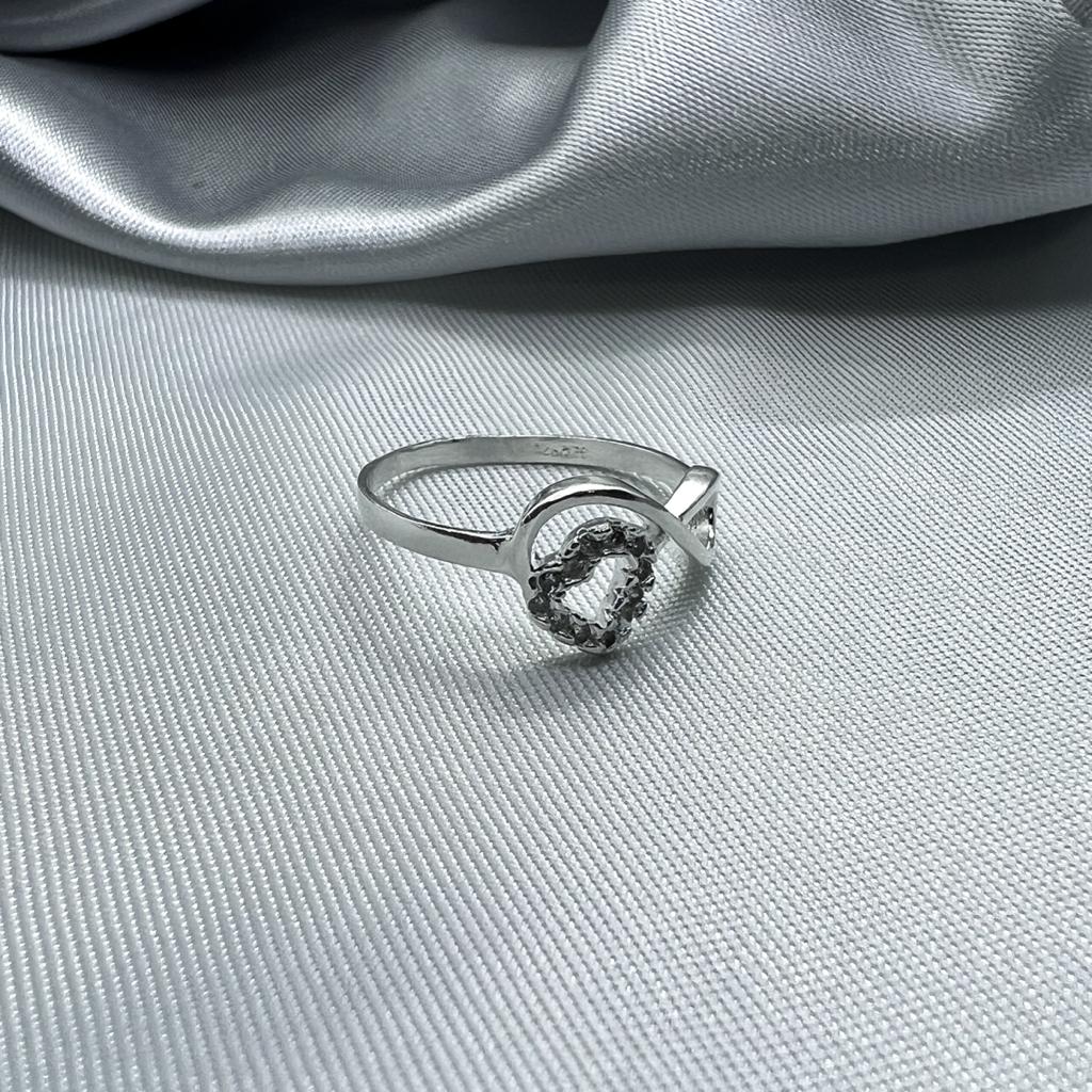 #AD308 - Anillo Infinito Con Corazón - LL1.4
