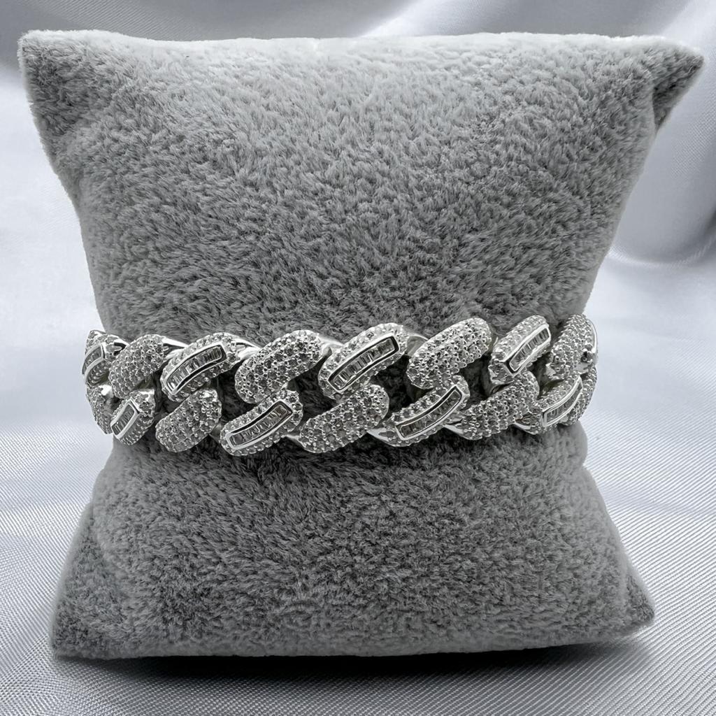 #PO158 - Pulso Barbado Con Piedra 400 - PU61.7