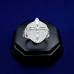 #AC143 - Anillo De Caballero Escudo De Cruz - IP6.0