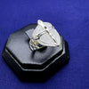 #AC143 - Anillo De Caballero Escudo De Cruz - IP6.0