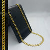 #C10122 - Cadena Barbada Cerrada 080 De Oro 10K - 4mm - H01/8.4