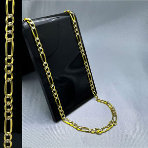 #C10128 - Cadena Cartier Diamantada Oro 10K - 080 - 3mm - H01/7.8