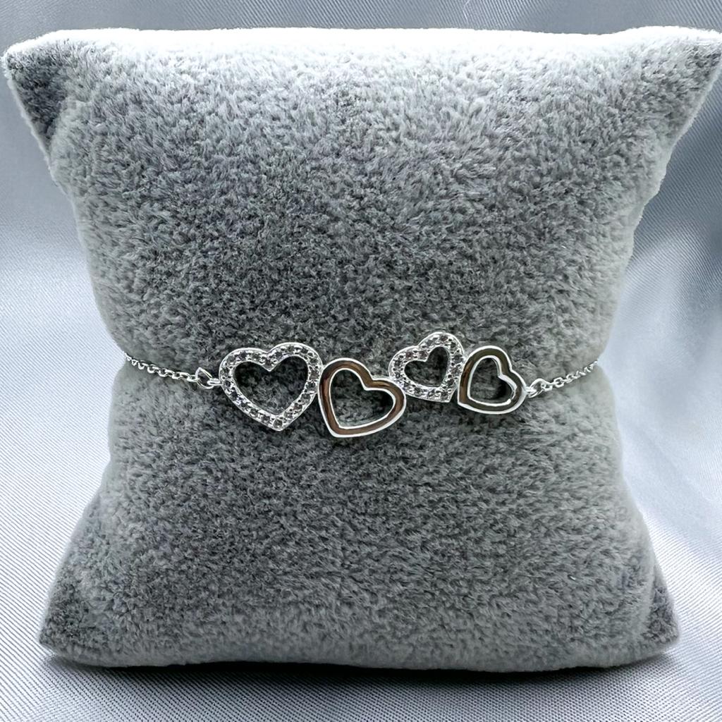 #PA267 - Pulsera Cuatro Corazones - PU3.8