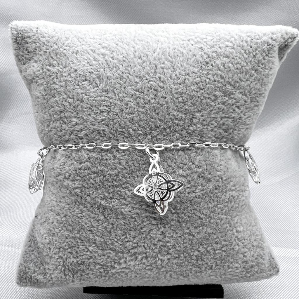 #PA287 - Pulsera de Nudo De Bruja Y Triqueta - LL3.2