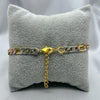 #PAL135 - Pulsera De San Judas De Oro Laminado 18K