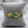 #PAL135 - Pulsera De San Judas De Oro Laminado 18K