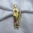 #DOL107 - Dije De San Judas De Oro Laminado De 18k