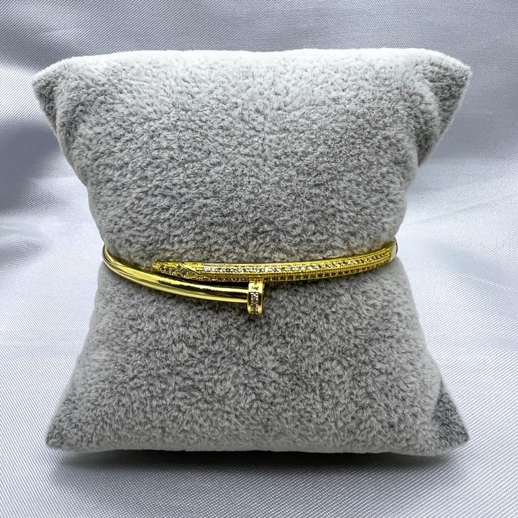 #PAL144 - Pulsera De Oro Laminado De 18k