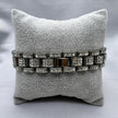 #PAL143 - Pulsera Con Placa Giratoria Del Signo De Dólares Tipo Rolex