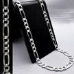 #CAD239 - Cadena Cartier Diamantada Plata - 120 - 5 mm - CAD17.1