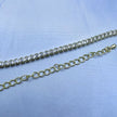 #GOL114 - Gargantilla De Piedras De Oro Laminado De 18k