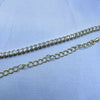 #GOL114 - Gargantilla De Piedras De Oro Laminado De 18k