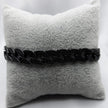 #PO173 - Pulso Barbado Con Piedras 250 - 1.0 cm De Plata - IC33.7