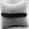 #PO173 - Pulso Barbado Con Piedras 250 - 1.0 cm De Plata - IC33.7