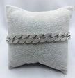 #PO173 - Pulso Barbado Con Piedras 250 - 1.0 cm De Plata - IC33.7