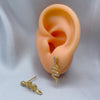 #BOL109 - Broquel Serpiente De Oro Laminado De 18k