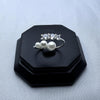 #AD393 - Anillo De Perlas De Plata - IC2.0