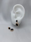 #AR182 - Arete Con Colgante Circular - AI2.7