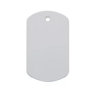 #HE105 - Dije De Placa Tipo Militar